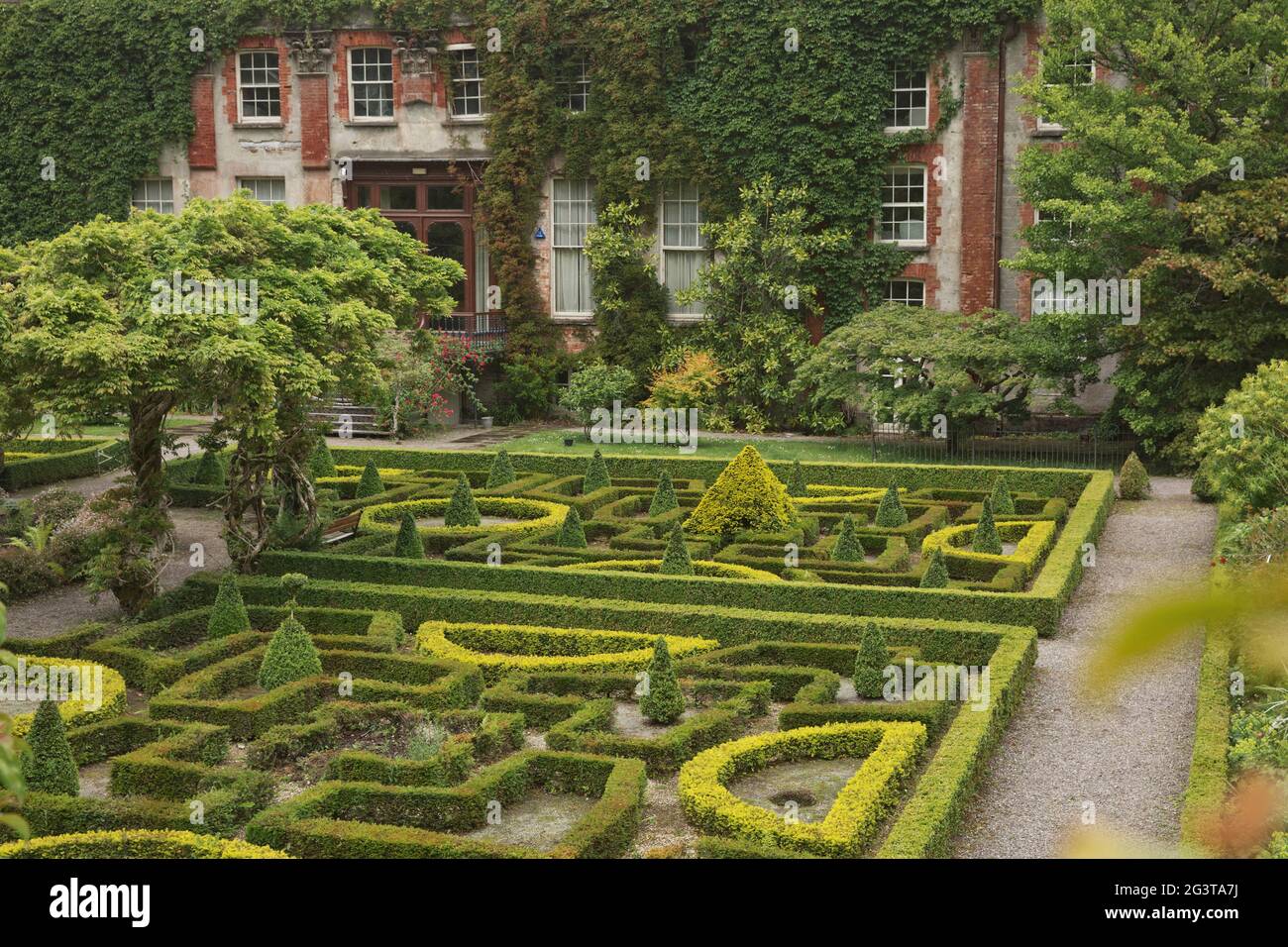 Bantry House and Gardens in County West Cork Irlanda Foto Stock