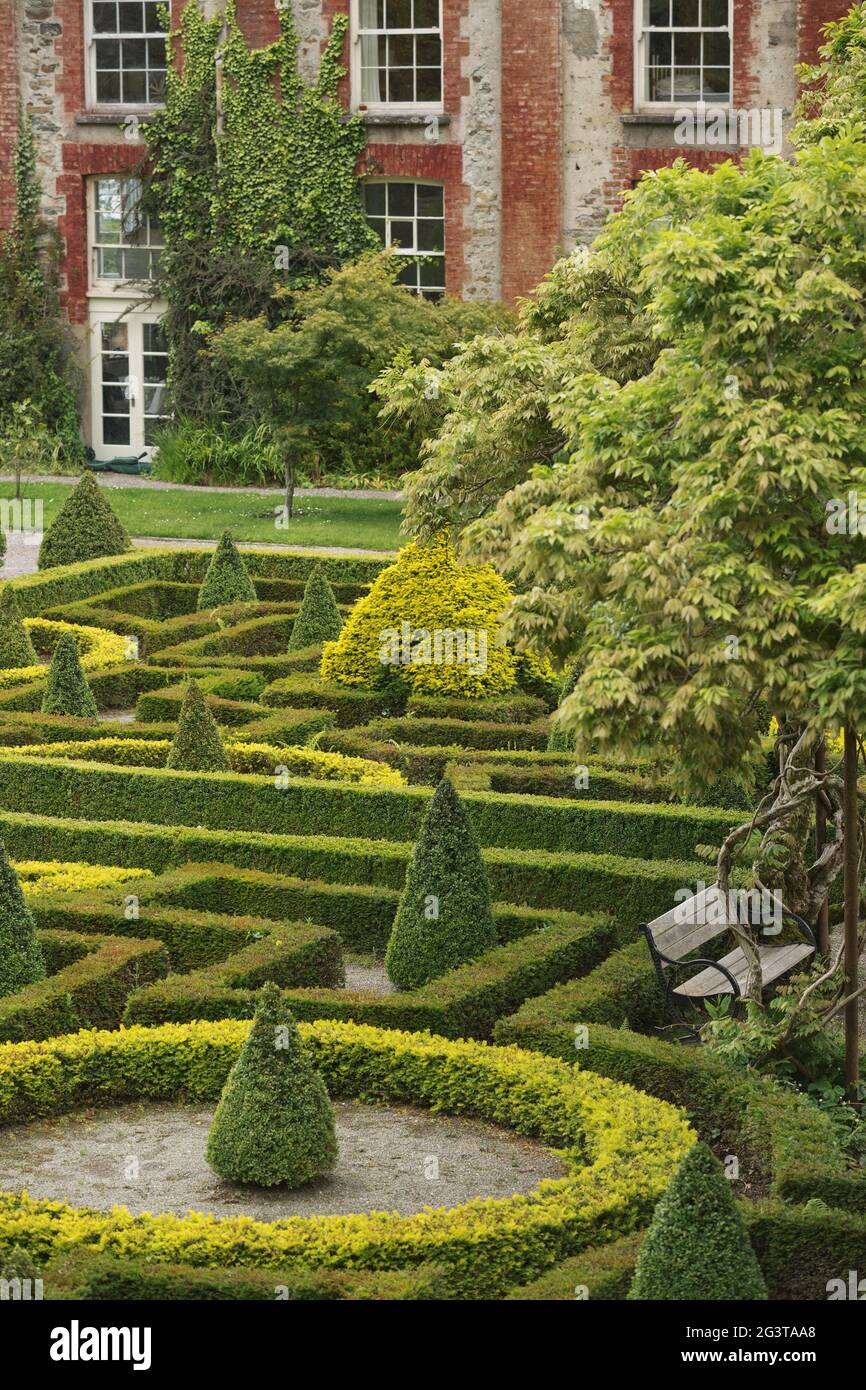 Bantry House and Gardens in County West Cork Irlanda Foto Stock