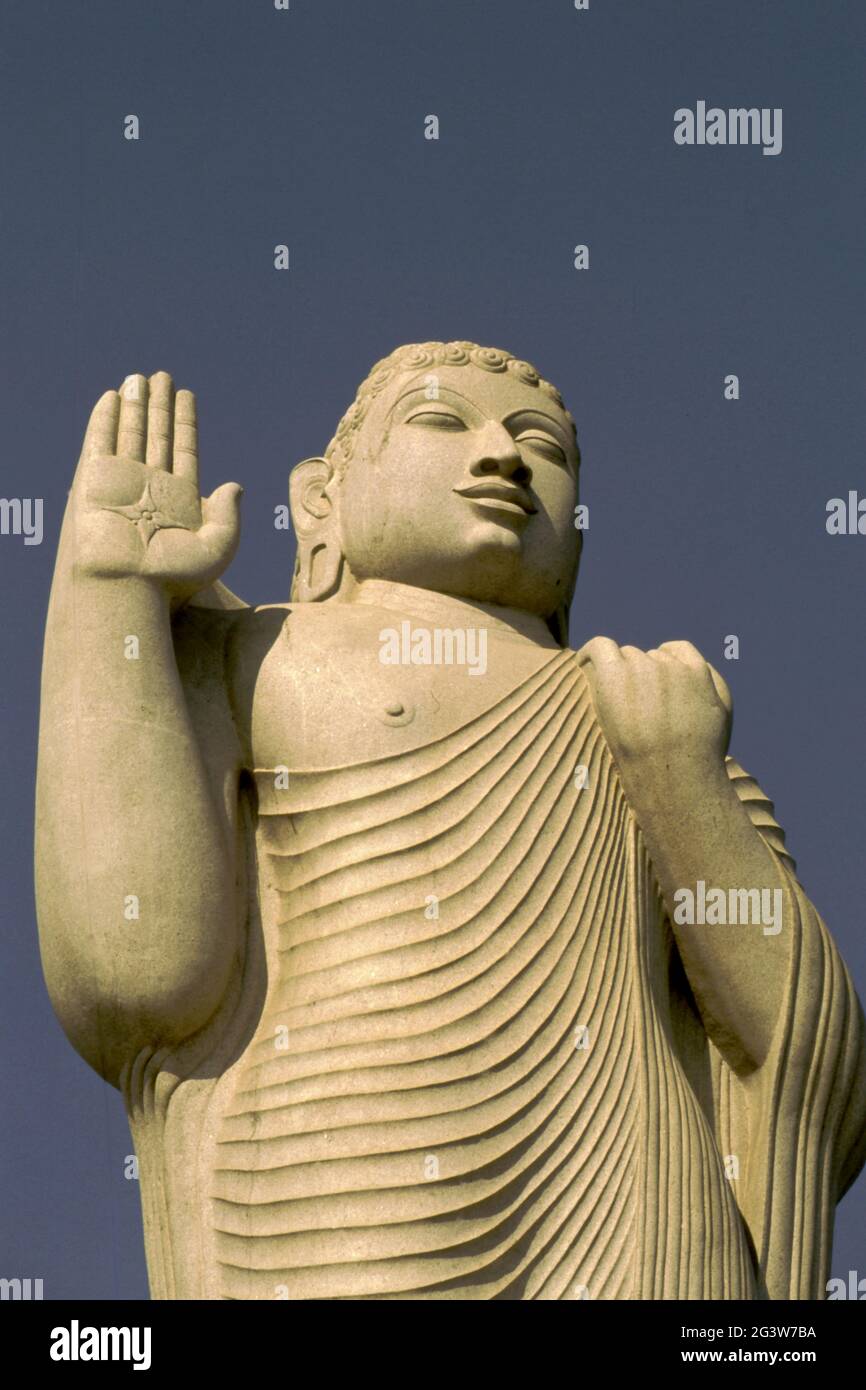 Buddha di benedizione Foto Stock