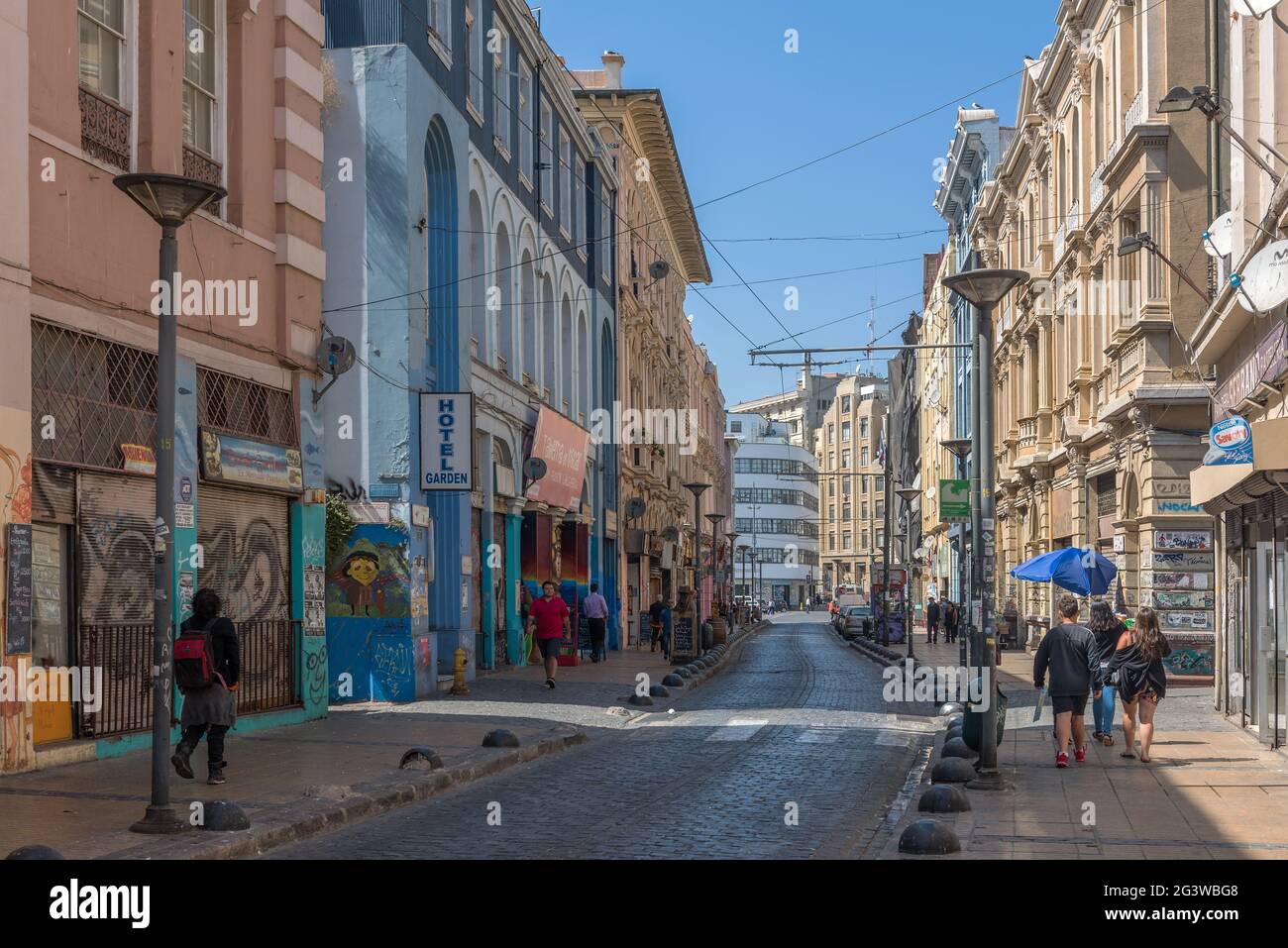 Valparaiso, Cile Foto Stock