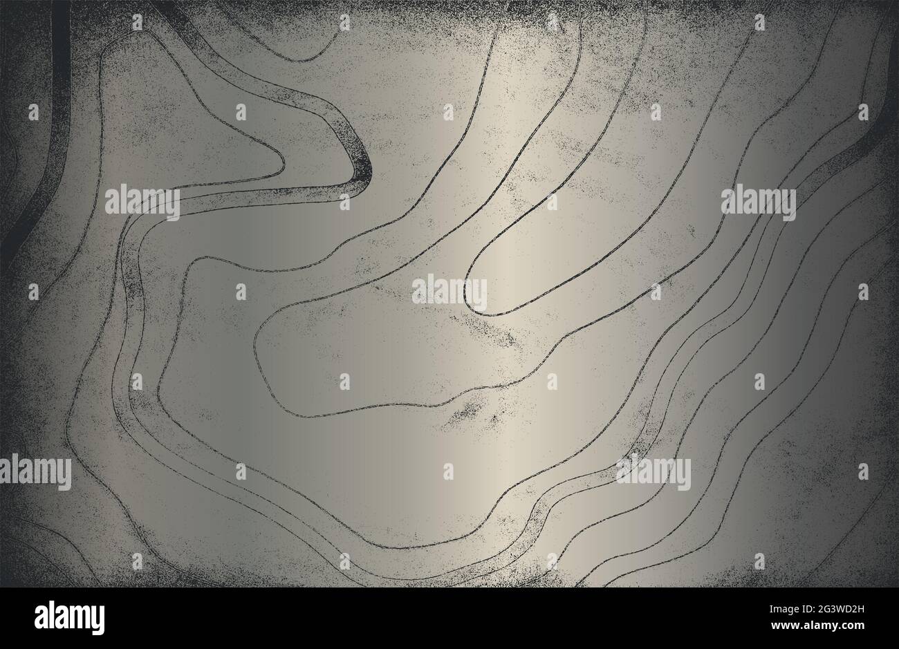 Fondo sfumato nero, acciaio, metallo cromo con finitura in metallo temperato. Illustrazione vettoriale Illustrazione Vettoriale