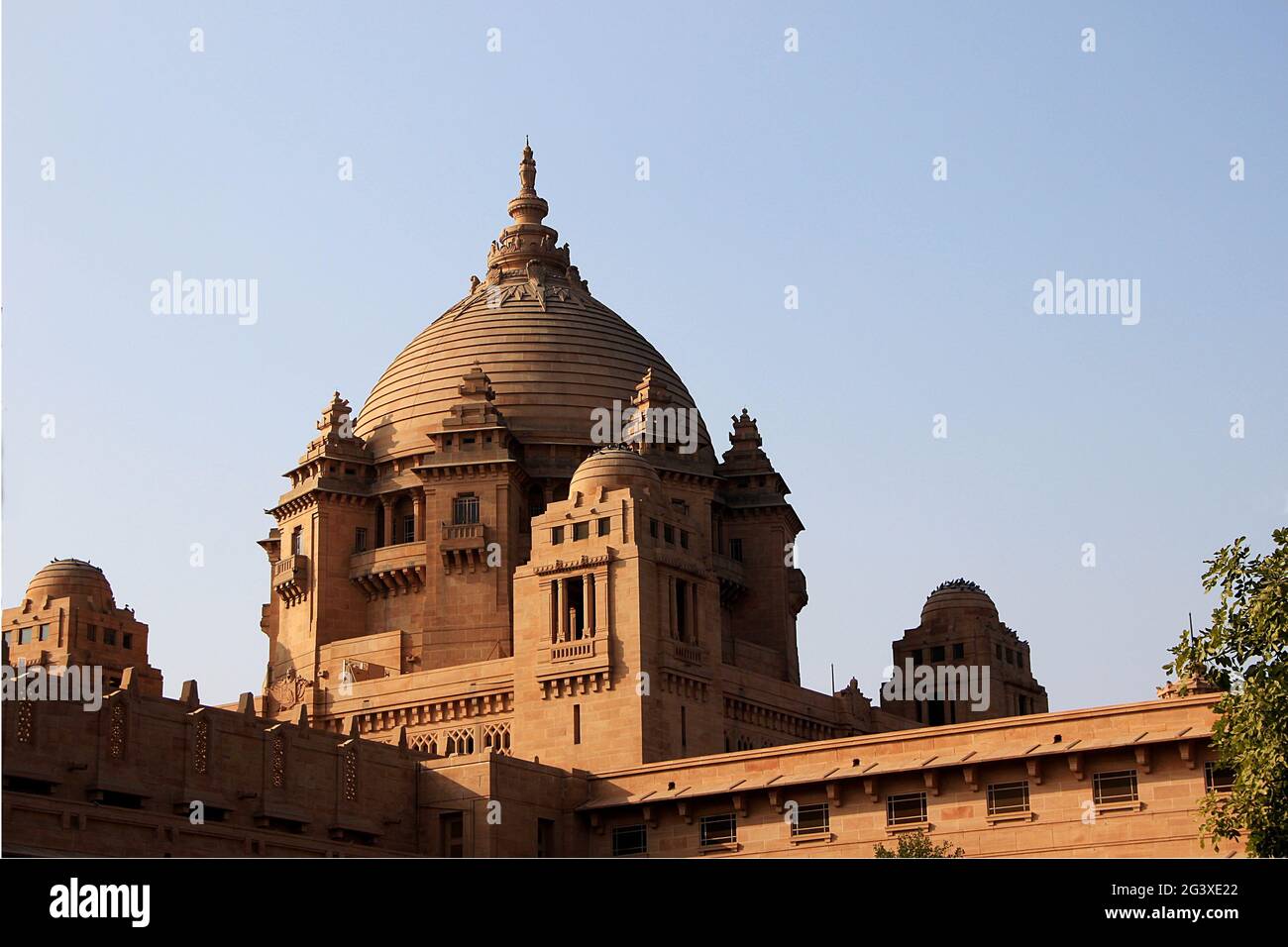 Cupola Centrale di Umaid Bhavan Foto Stock