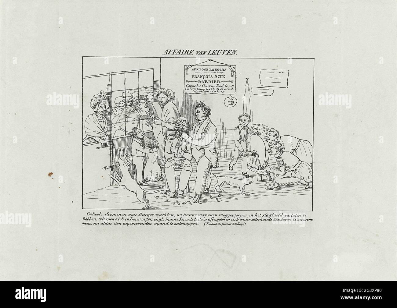 Furgone del negozio di barbiere immagini e fotografie stock ad alta