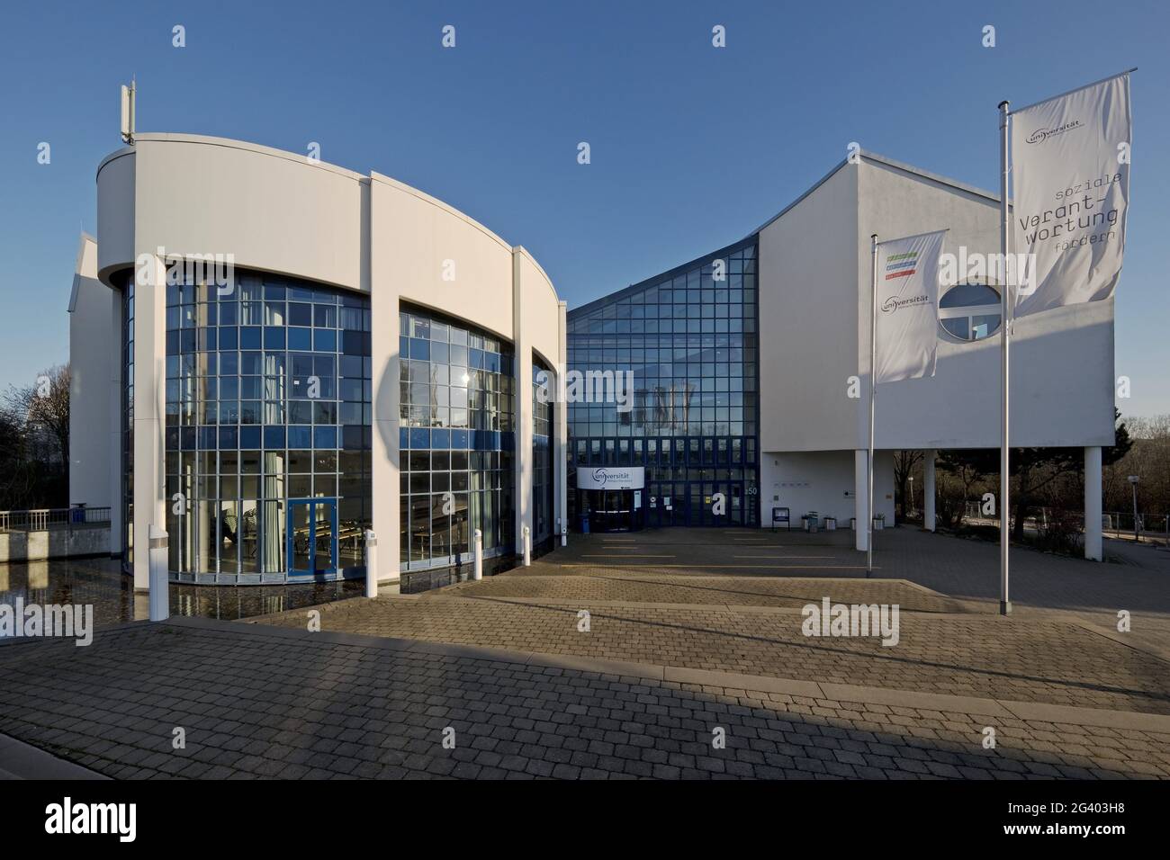 Universitaet Witten / Herdecke, prima università privata tedesca, Witten, Ruhr, Germania, Europa Foto Stock