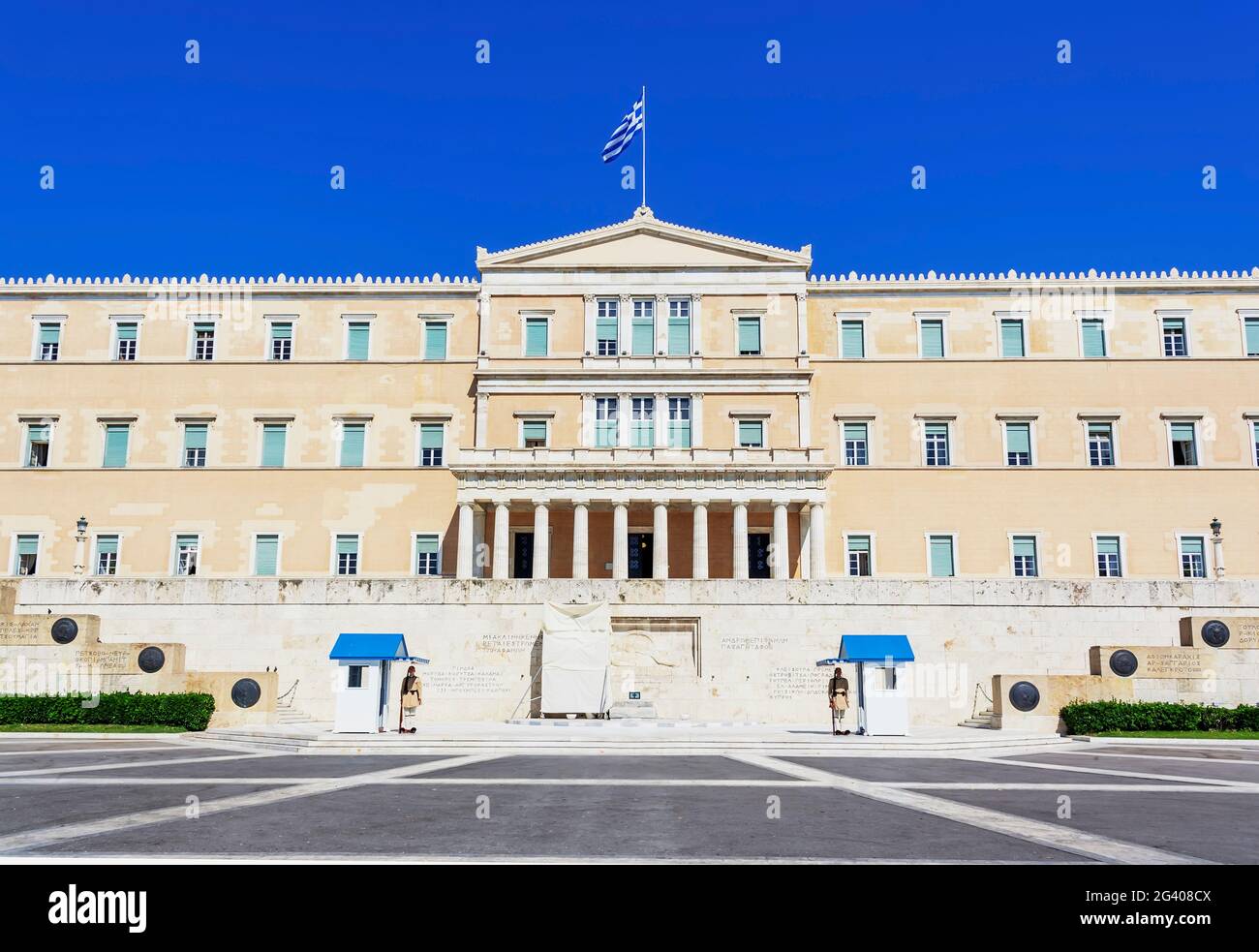 Edificio Del Parlamento Europeo, Atene, Grecia, Europa, Foto Stock