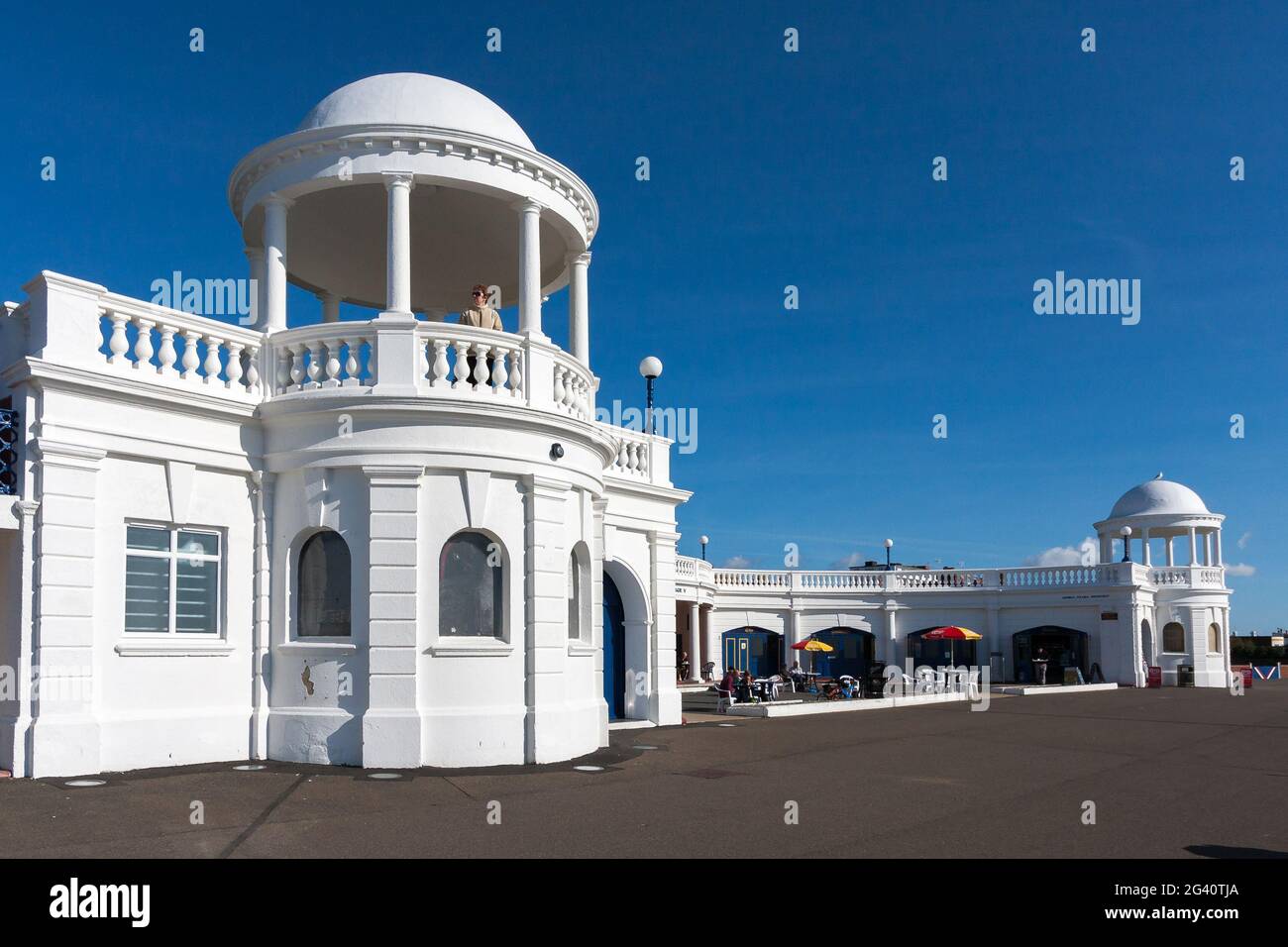 De La Warr Pavillion a Bexhill-on-Sea Foto Stock