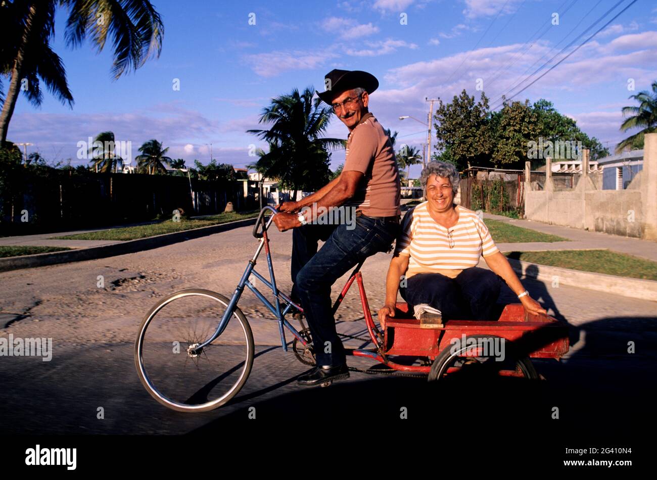 CUBA, SANCTI SPIRITUS, MEZZI DI TRASPORTO Foto Stock