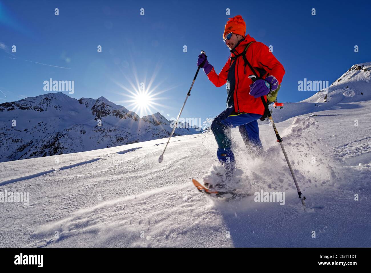 Janos sulla strada per Kaiserschmarrn, via di ritorno da Rainbachsee. Foto Stock