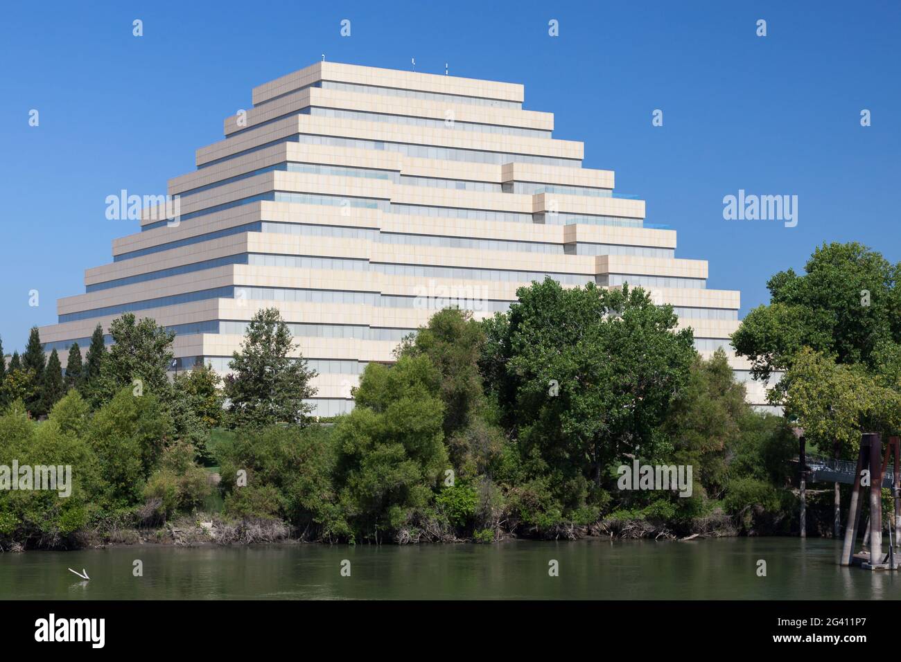 Nuovo blocco uffici a Sacramento Foto Stock