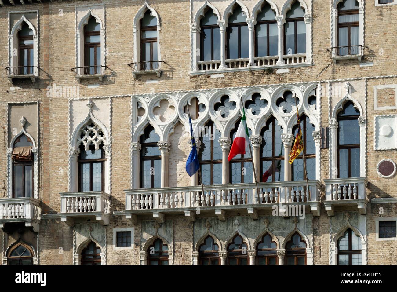 Architettura di Venezia Foto Stock