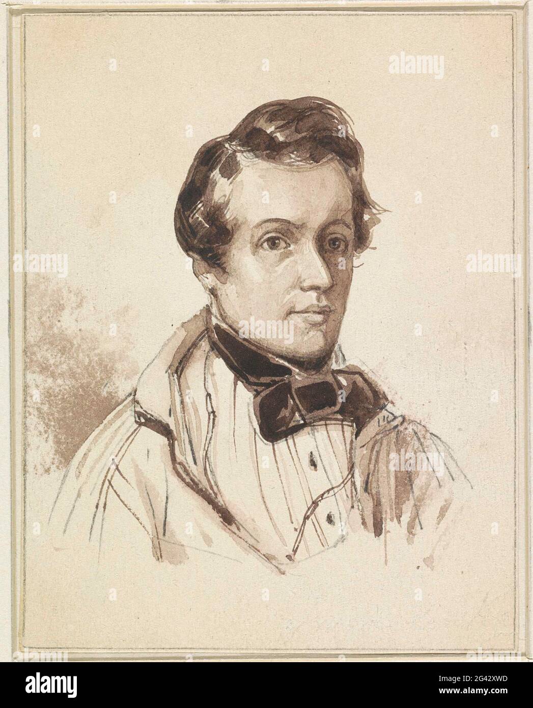 Autoritratto di Jum Van dare Ka. . Foto Stock