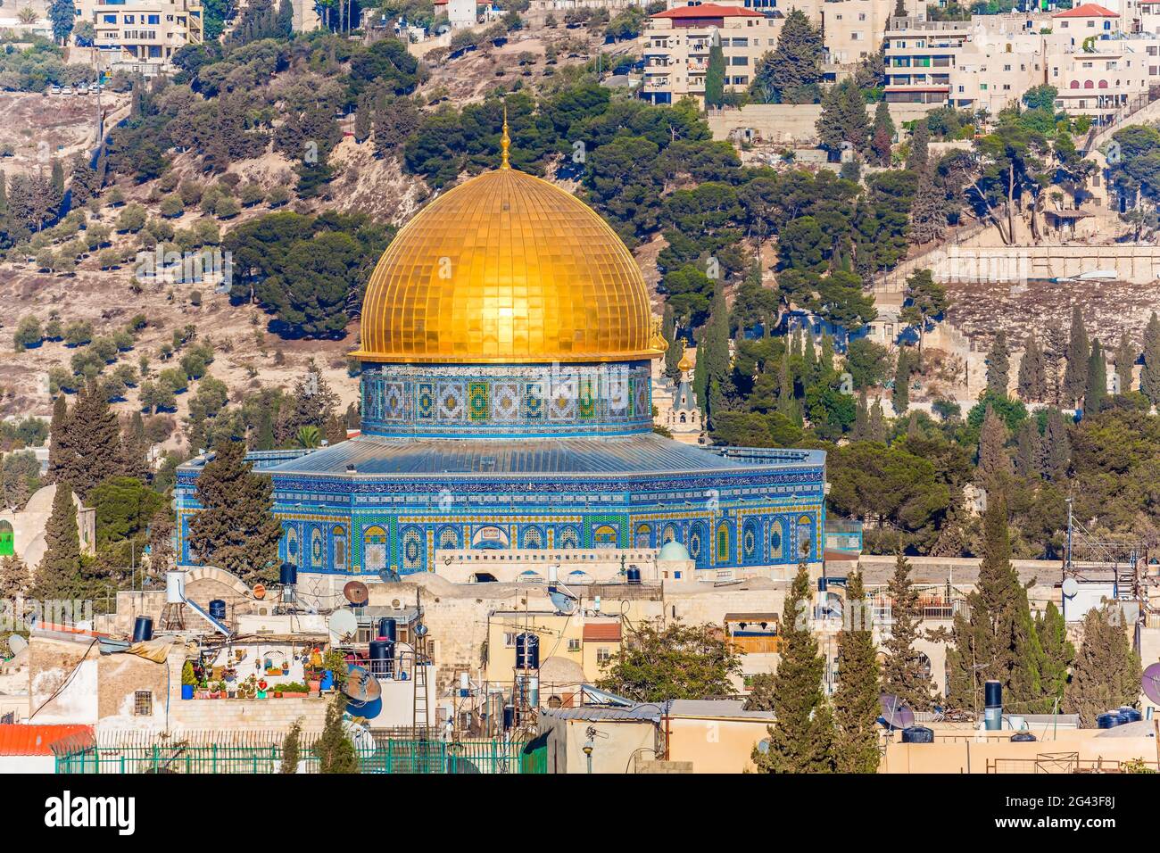 La moschea di Omar Foto Stock