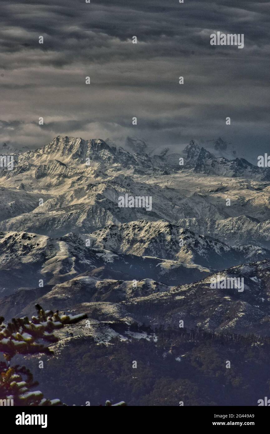 Sandakfu, montagna Foto Stock