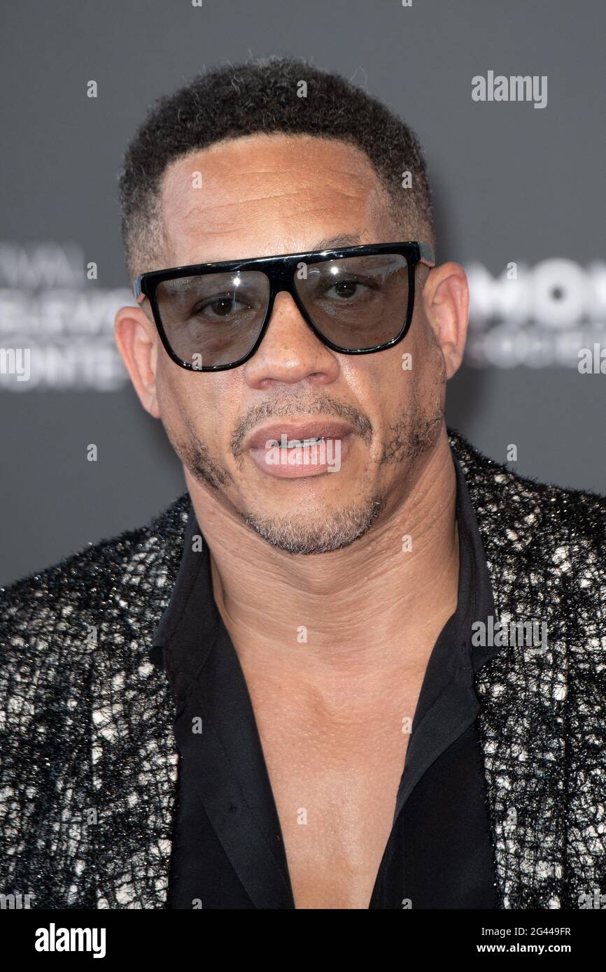 Monte Carlo, Monaco . 18 Giugno 2021. JoeyStarr partecipa alla cerimonia di apertura del 60° Festival TV di Monte Carlo il 18 giugno 2021 a Monte-Carlo, Monaco. Foto di David Niviere/ABACAPRESS.COM Credit: Abaca Press/Alamy Live News Foto Stock
