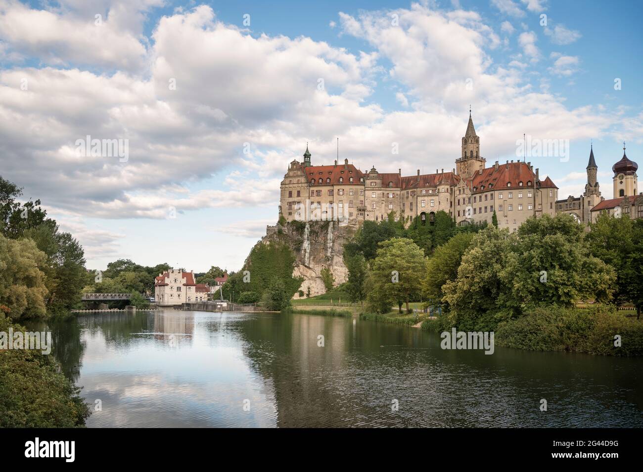 Castello hohenzollern sigmaringen immagini e fotografie stock ad alta