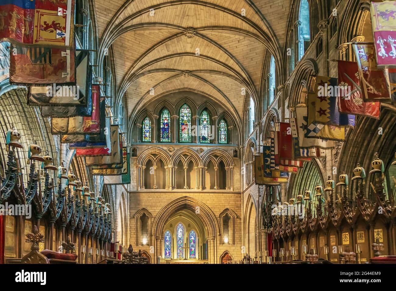 La Cattedrale di St Patrick, Dublino, Irlanda Foto Stock