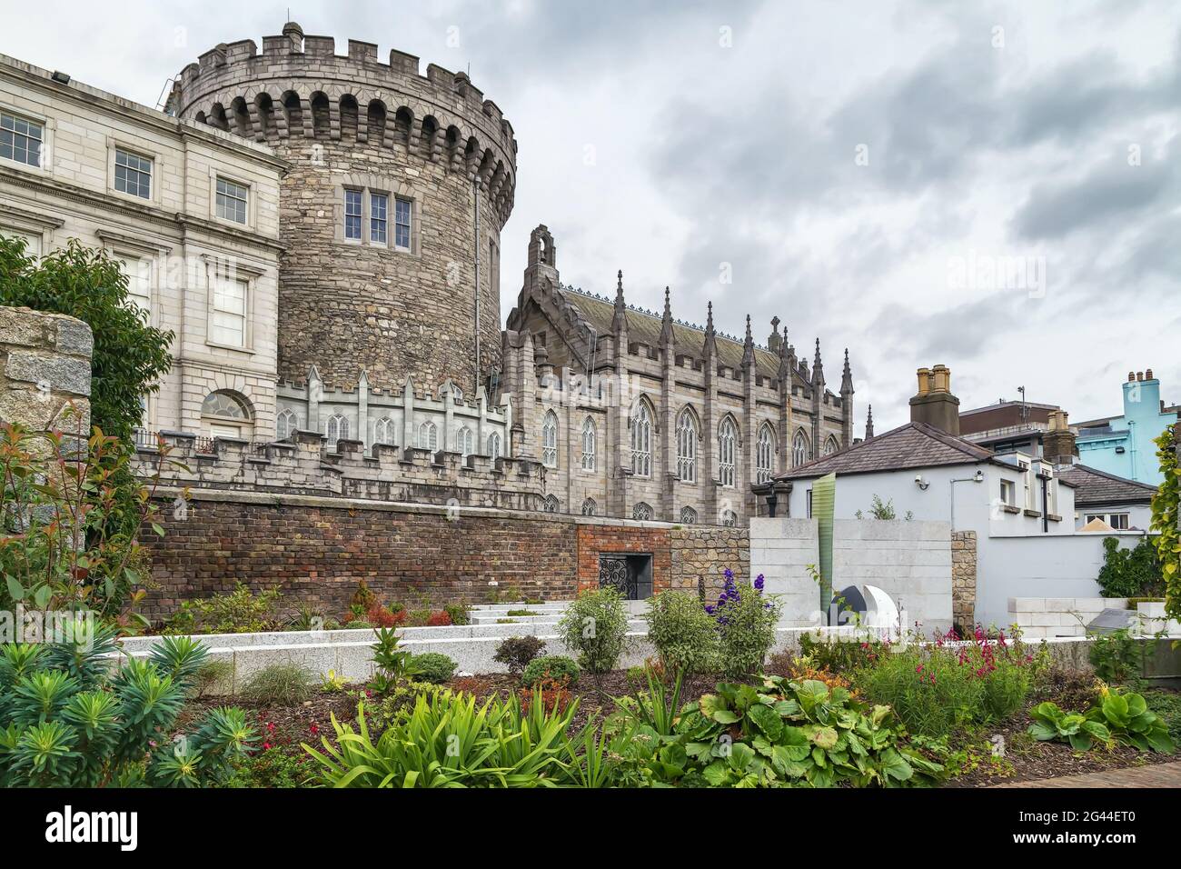 Torre record, Dublino, Irlanda Foto Stock