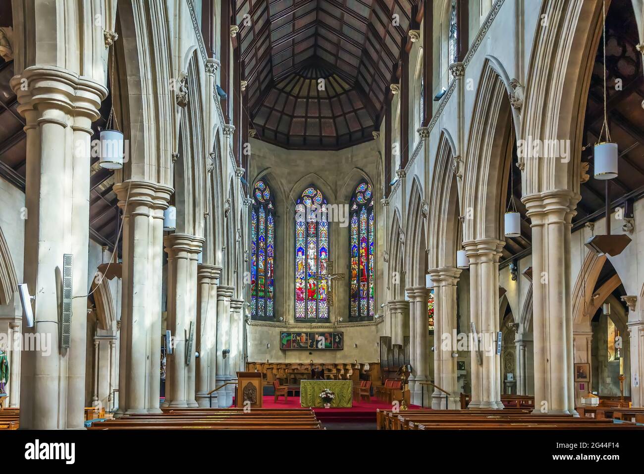 Chiesa di San Salvatore, Dublino, Irlanda Foto Stock