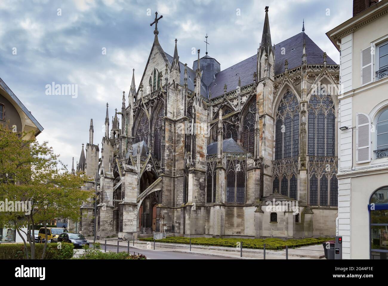 Basilica di San Urbano, Troyes, Francia Foto Stock