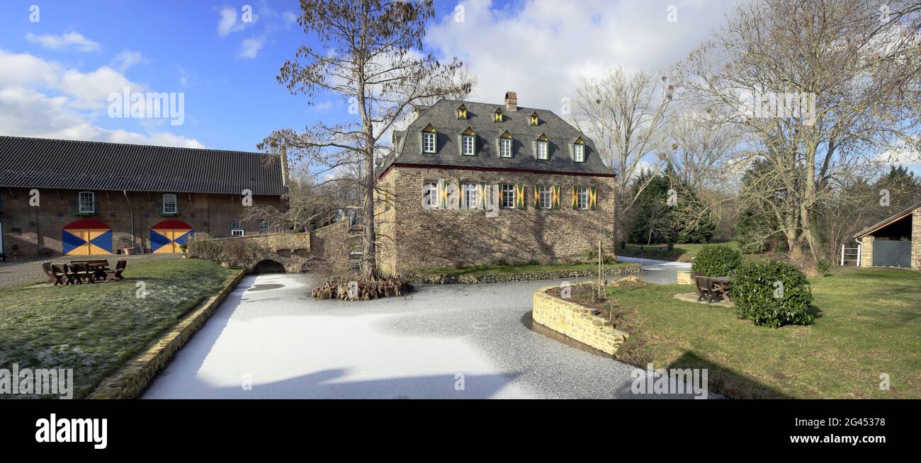 Kleeburg medievale, castello di Weidesheim Foto Stock