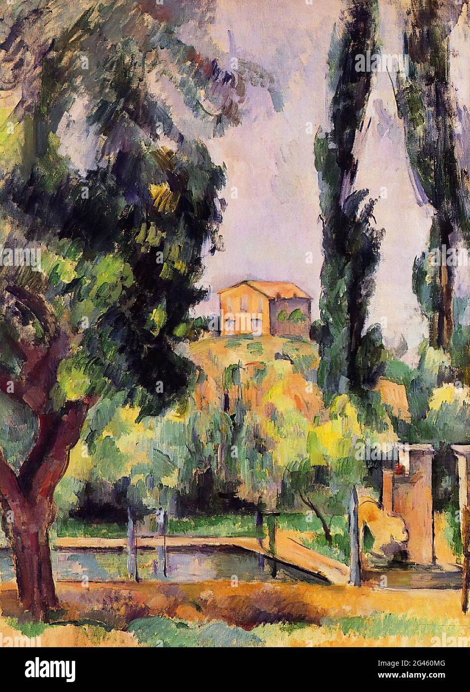 Paul Cézanne - Jas De Bouffan 1887 Foto Stock