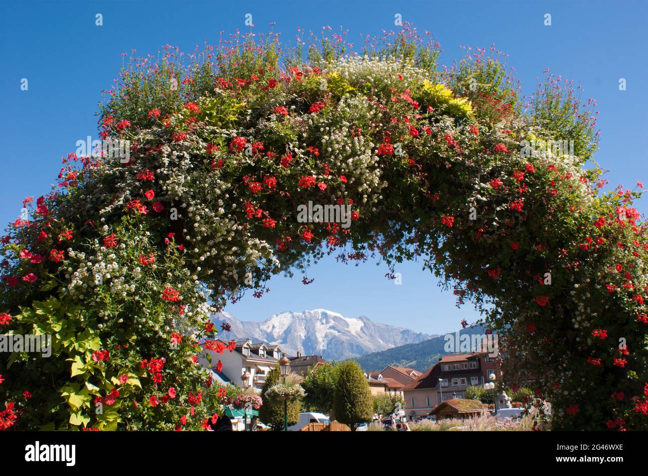 Sallanches Foto Stock