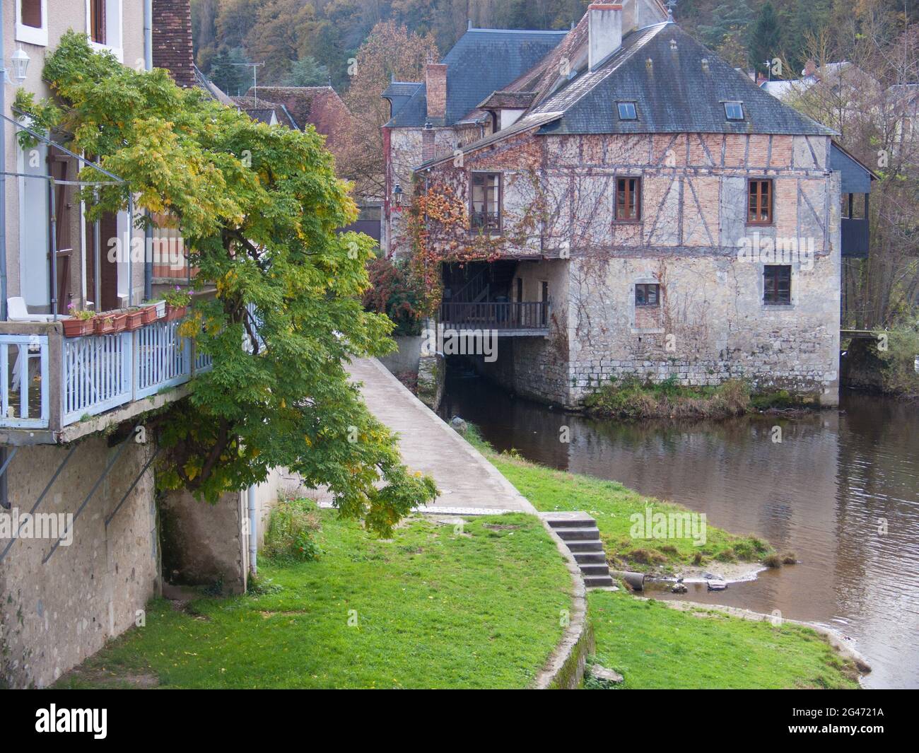 Argenton sur creuse Foto Stock