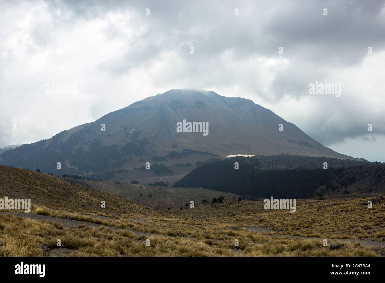 Grande telescopio millimetrico sulla cima della Sierra Negra nello stato messicano di Puebla Foto Stock