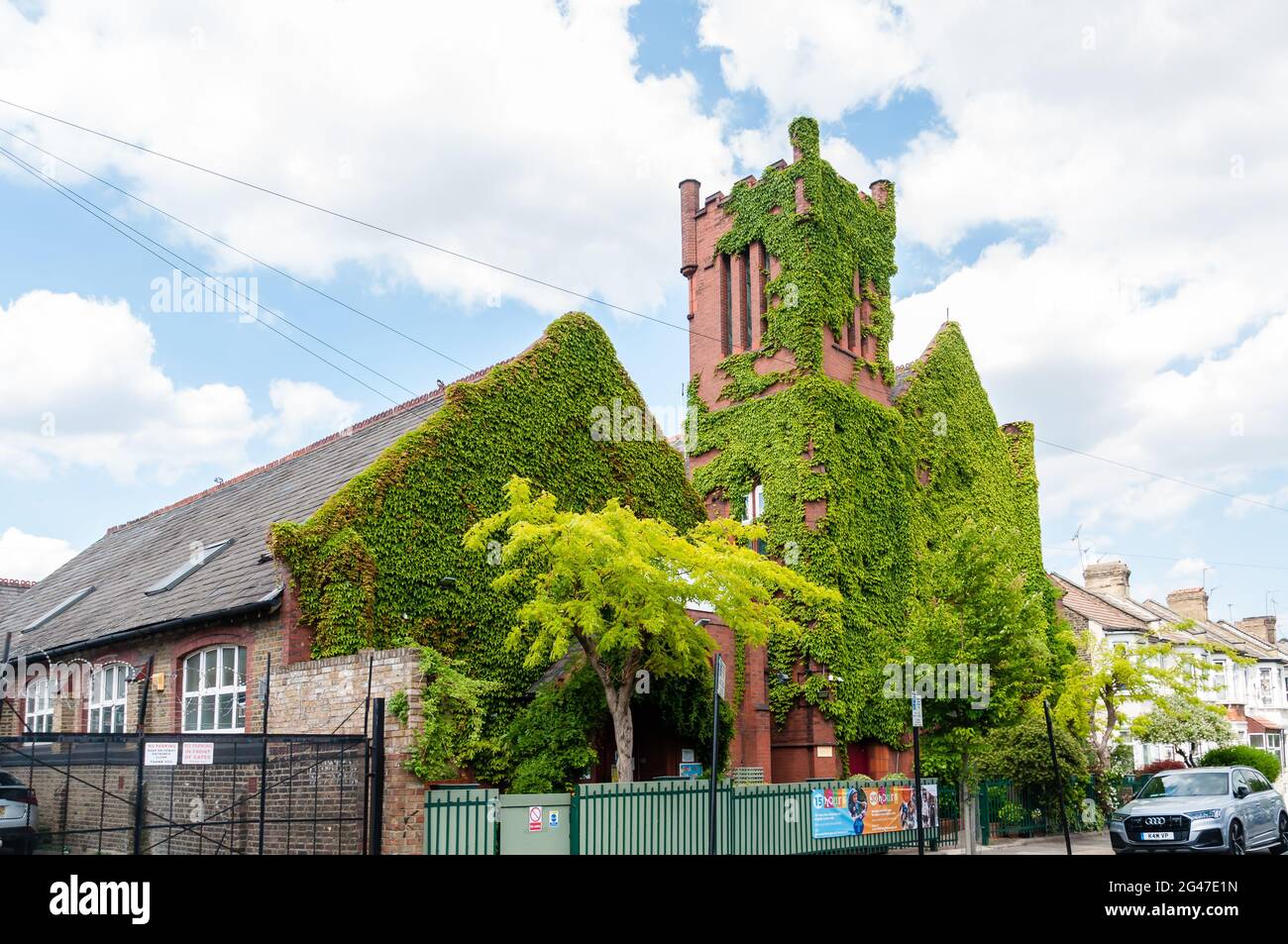 Il centro della comunità del Trinity Center è stato fondato nel 1972, Newham ha una delle popolazioni più diverse dal punto di vista culturale del paese, l'Inghilterra Foto Stock