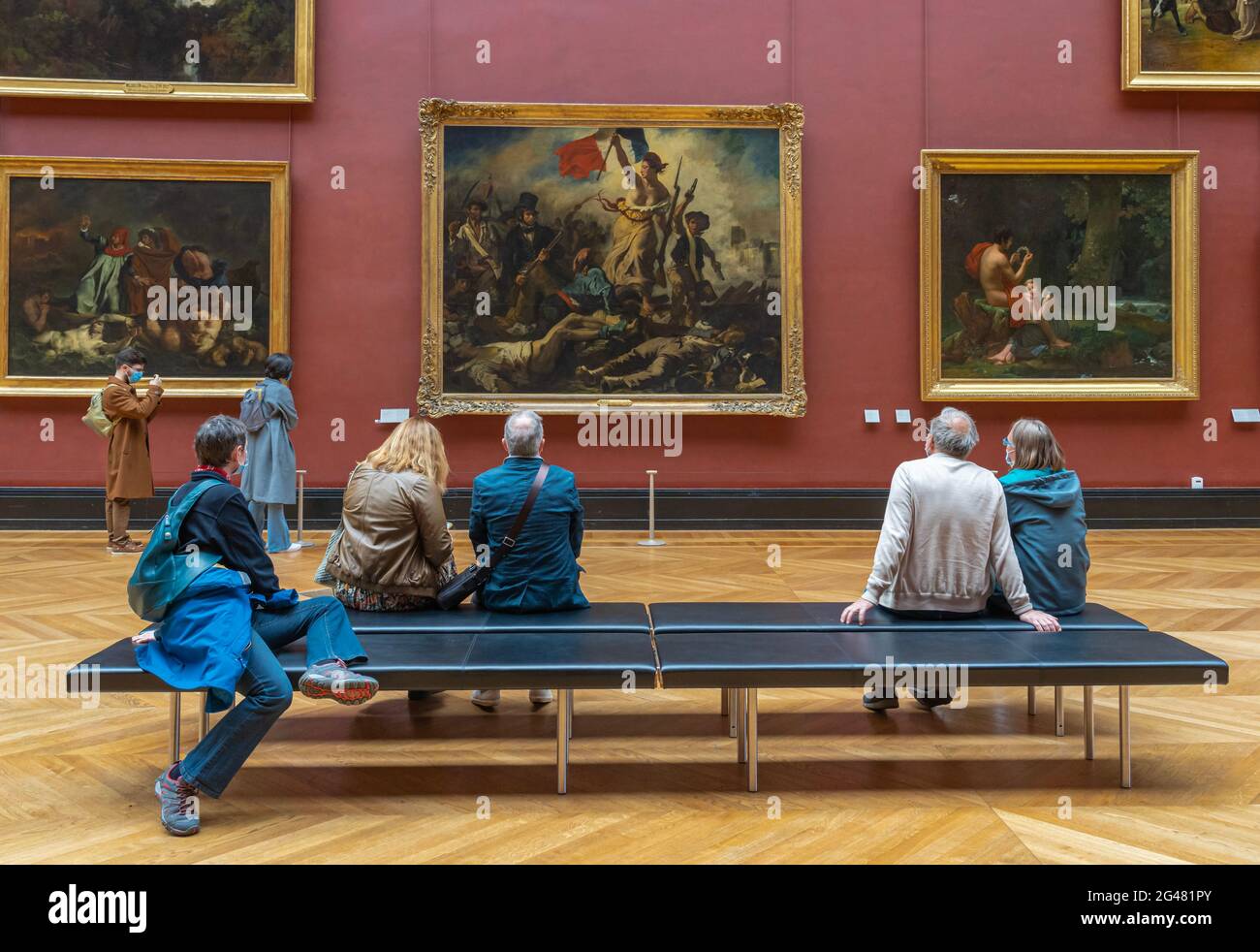 La Libertà Che Guida Il Popolo Louvre Delacroix la libertà che guida il popolo immagini e fotografie stock ad