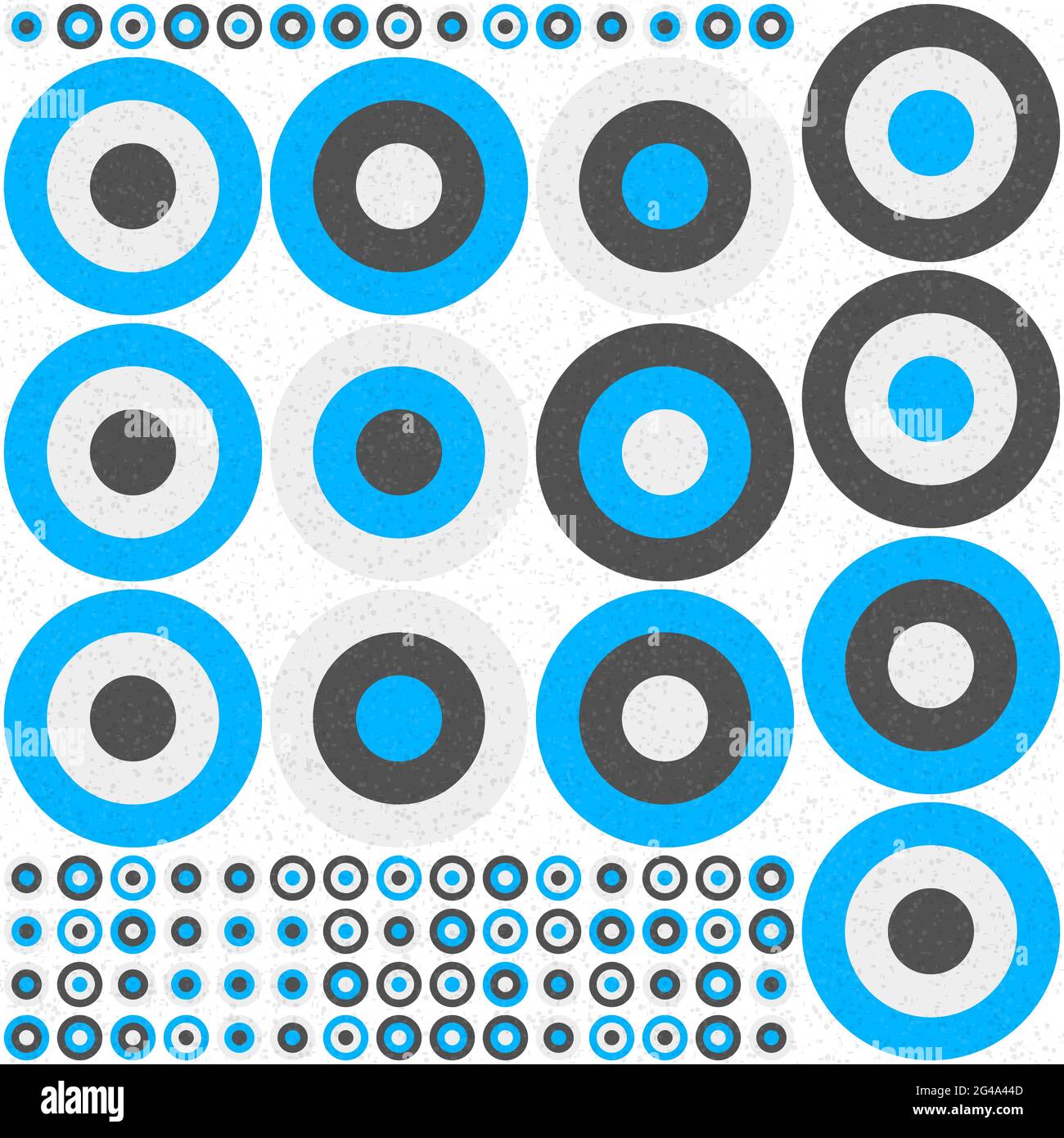 Illustrazione astratta dell'arte computazionale generativa geometrica Illustrazione Vettoriale
