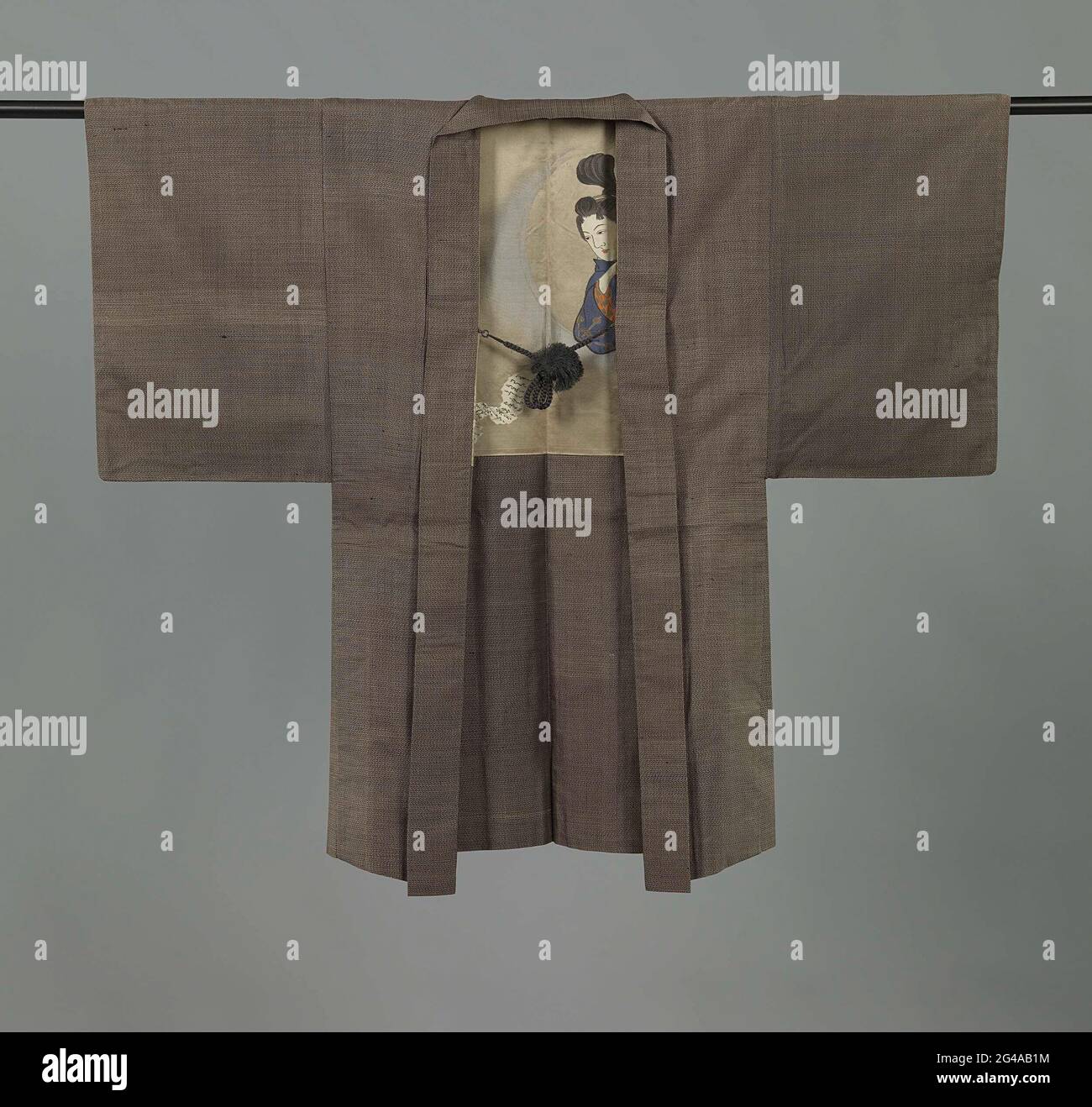 Uomini di Haori con la Courtisane Kaoru e la lettera. Haori ...