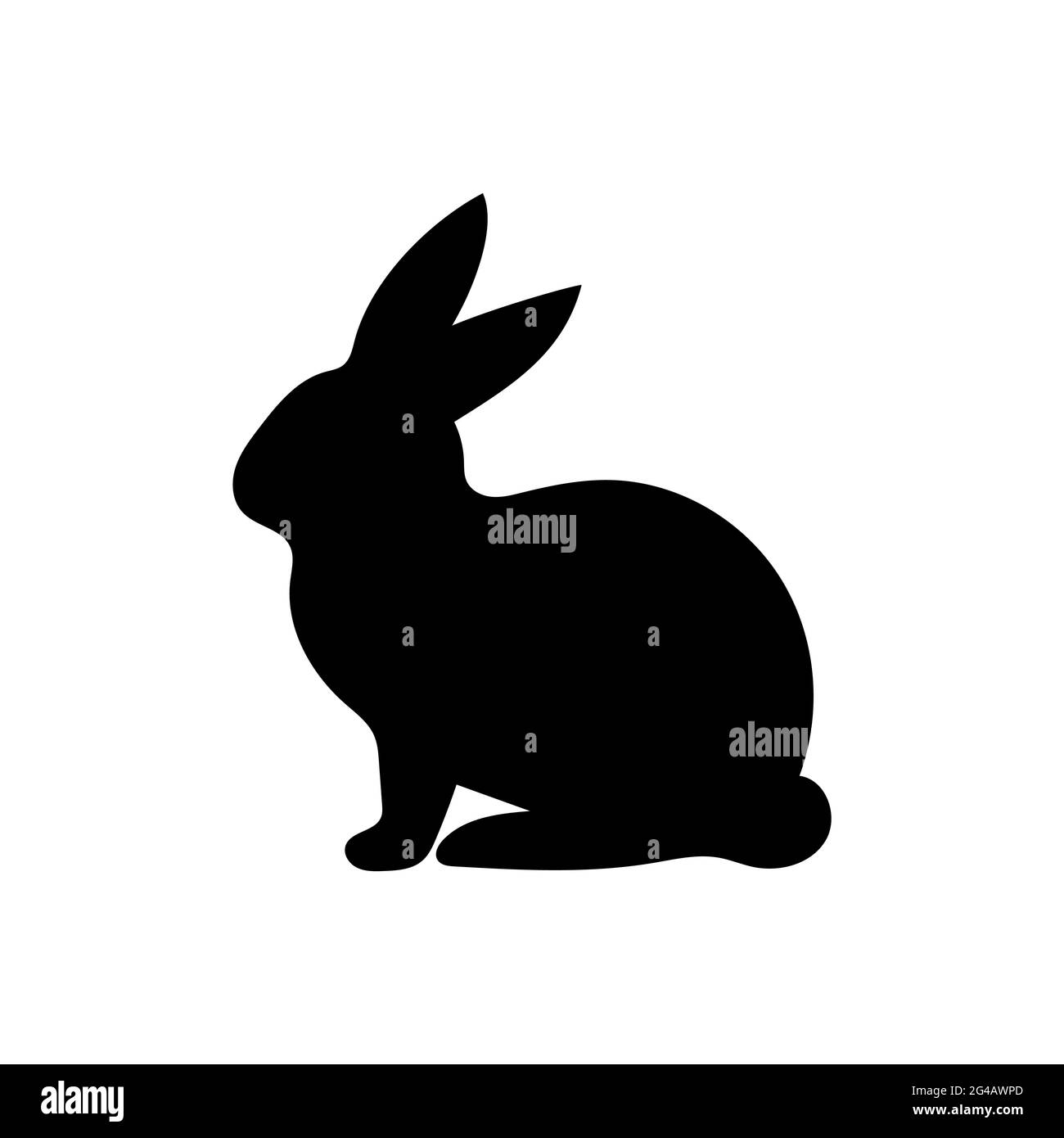 Il coniglio animale, coniglio cinese segno zodiaco Foto Stock