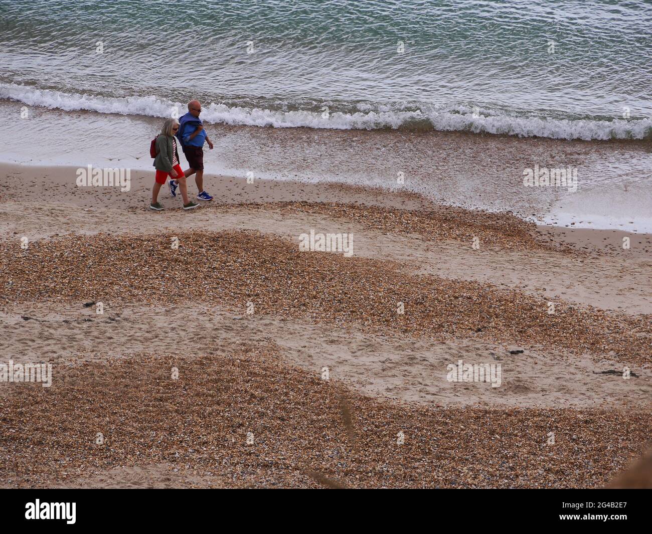 Hengistbury Head, Dorset, Regno Unito. Foto Stock