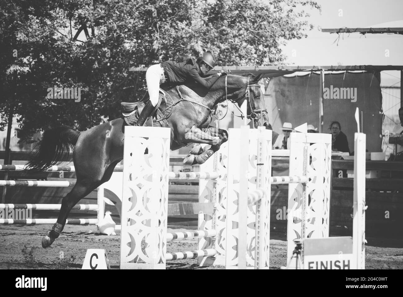Barone Maya. Israel Horse Jumping Championship, giugno 2021 Foto Stock