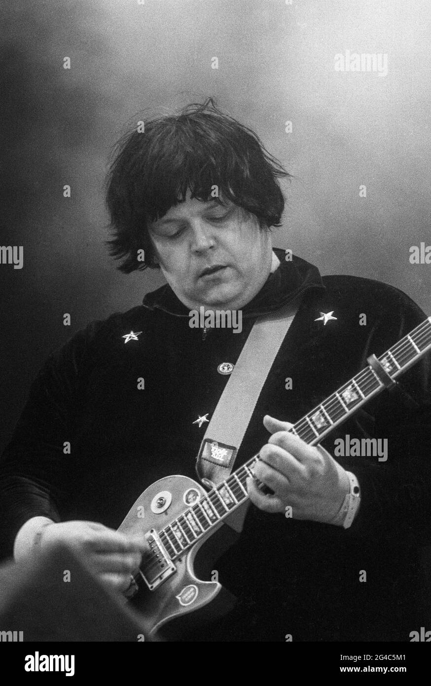 Ecografia al Glastonbury Festival 1998, Worthy Farm, Somerset, Inghilterra, Regno Unito. Foto Stock