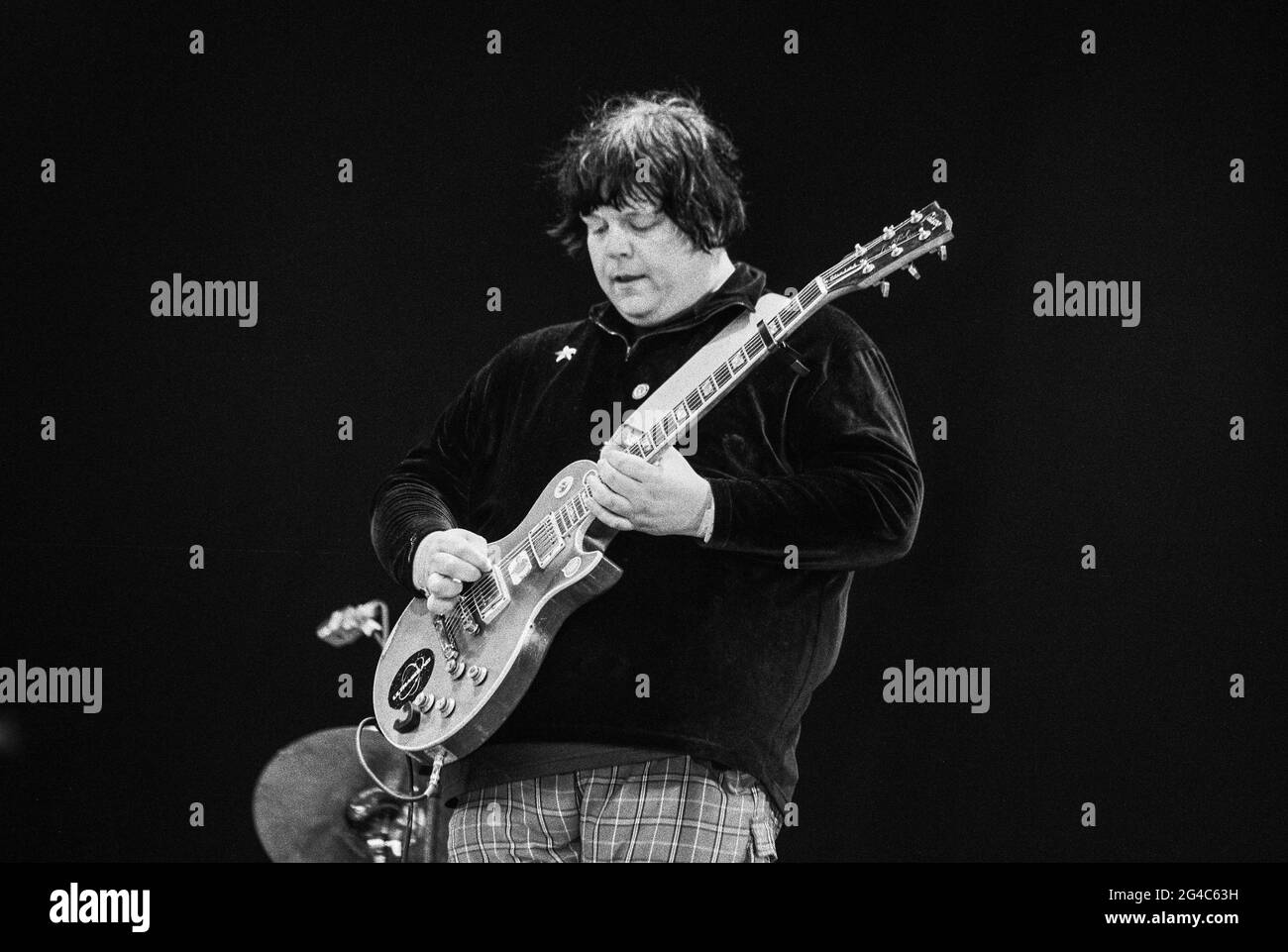 Ecografia al Glastonbury Festival 1998, Worthy Farm, Somerset, Inghilterra, Regno Unito. Foto Stock