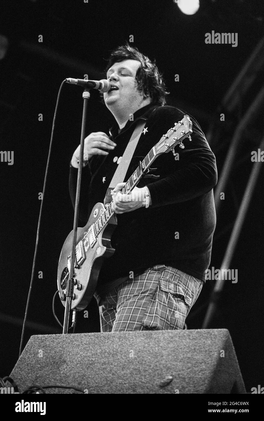 Ecografia al Glastonbury Festival 1998, Worthy Farm, Somerset, Inghilterra, Regno Unito. Foto Stock