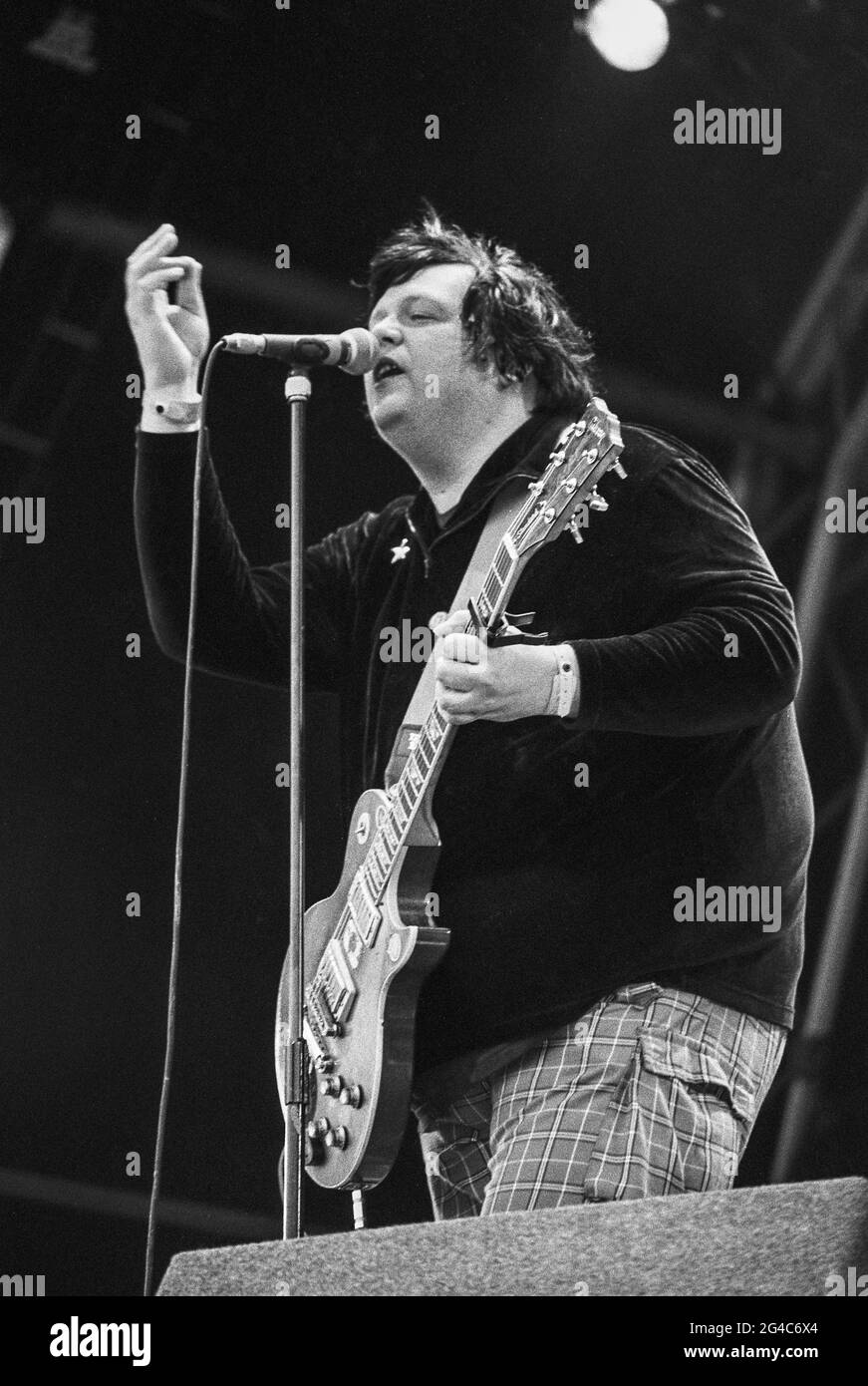 Ecografia al Glastonbury Festival 1998, Worthy Farm, Somerset, Inghilterra, Regno Unito. Foto Stock