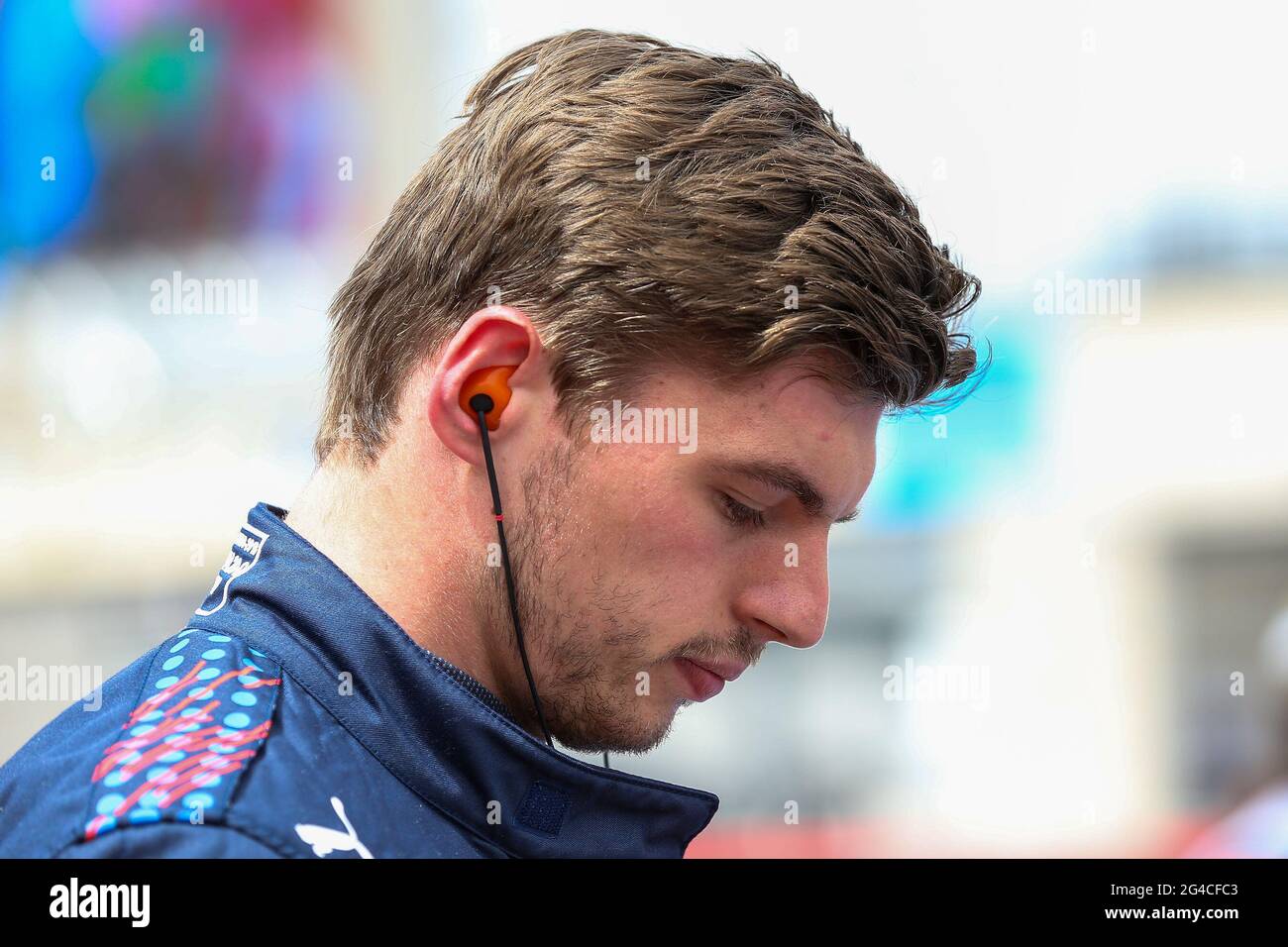 Circuito Paul Ricard, le Castellet, Francia il 20 giugno 2021 Max Verstappen (NED), Red Bull Racing RB16B durante il Gran Premio di Francia degli Emirati di Formula 1 2021 Foto Stock