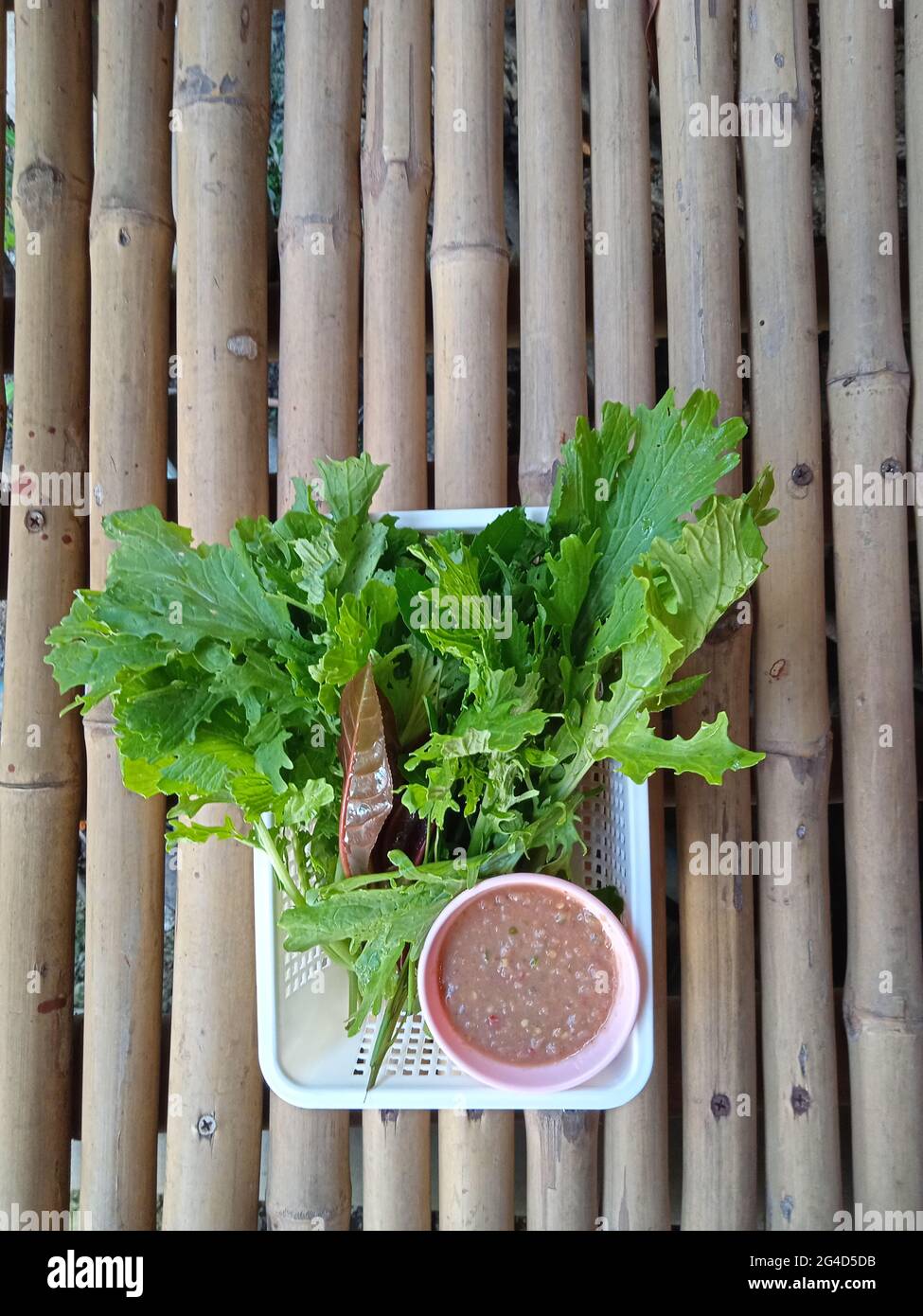 Foto di cibo tailandese che mi piace mangiare molto. Foto Stock