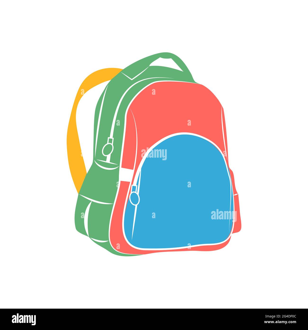 progettazione di concept e-learning, illustrazione vettoriale Illustrazione Vettoriale