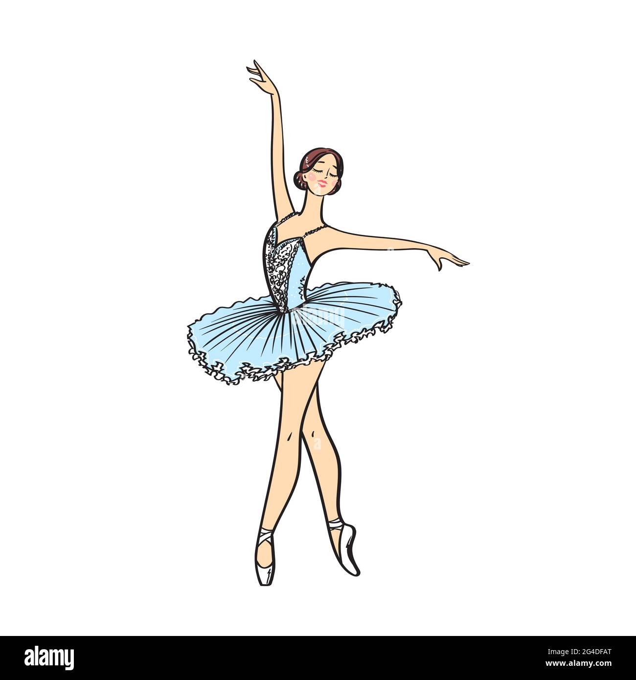 Disegno di ballerina immagini e fotografie stock ad alta risoluzione - Alamy