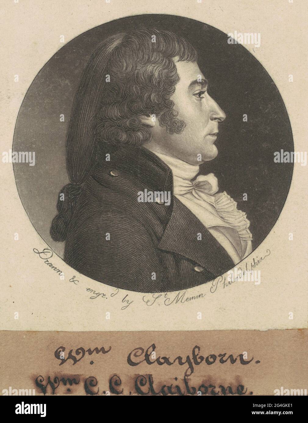 William charles cole claiborne immagini e fotografie stock ad alta