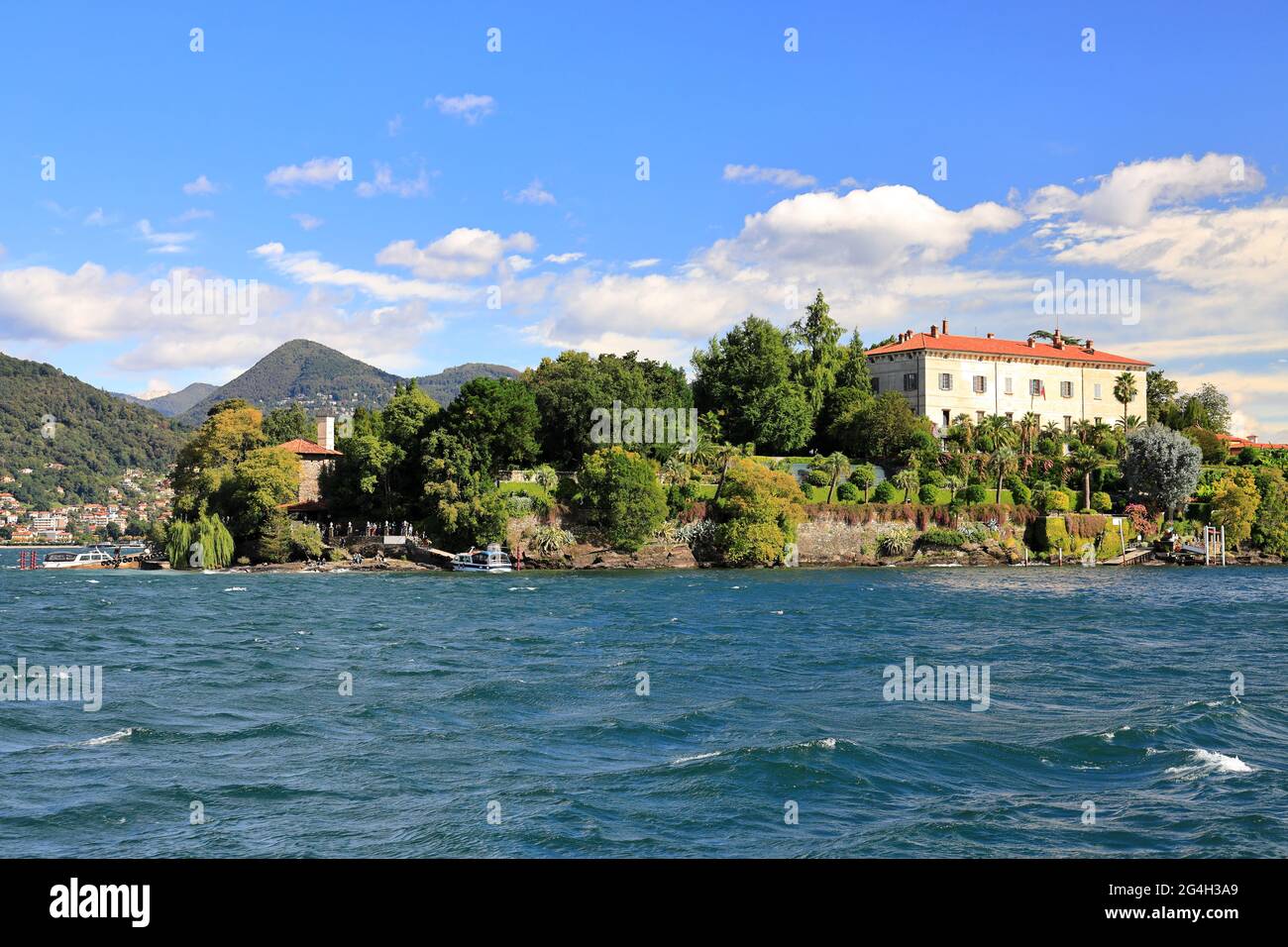 Isola Madre. Lago maggiore, Italia, Europa. Foto Stock