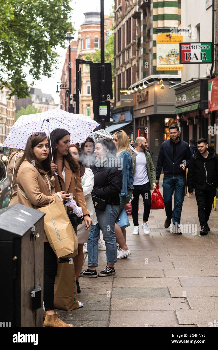 London Leicester Square e West End Foto Stock