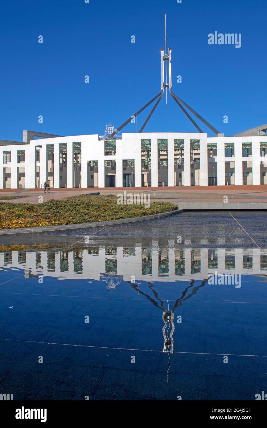 La Casa del Parlamento, Canberra Foto Stock