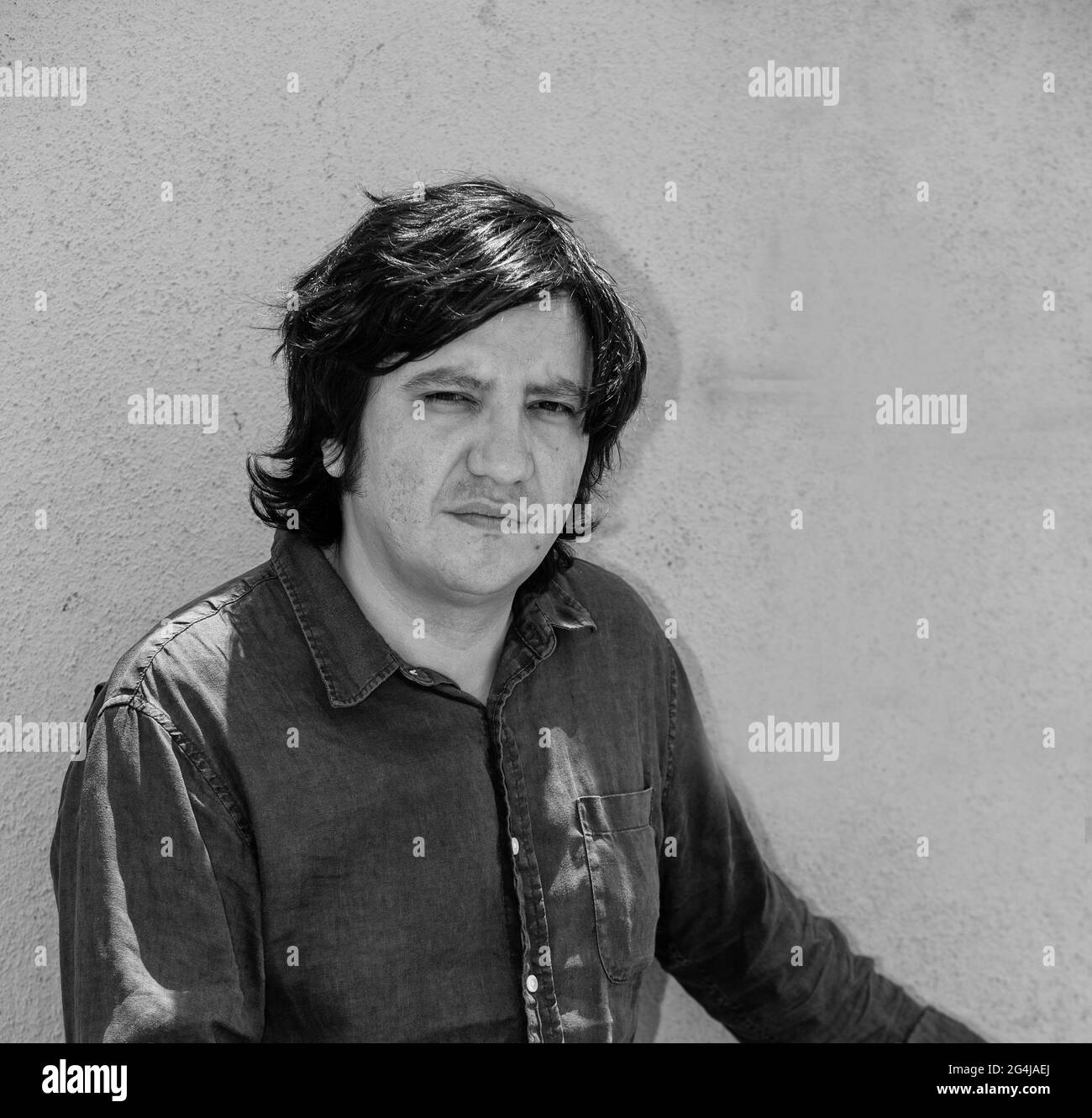 Alejandro Zambra, scrittore cileno Foto Stock