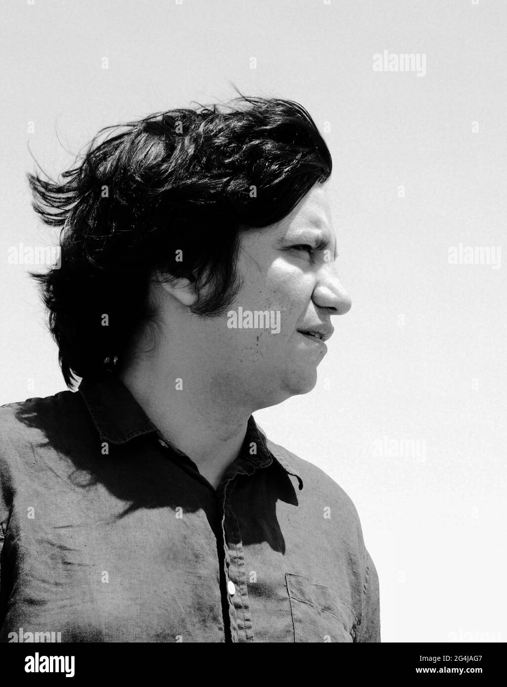 Alejandro Zambra, scrittore cileno Foto Stock