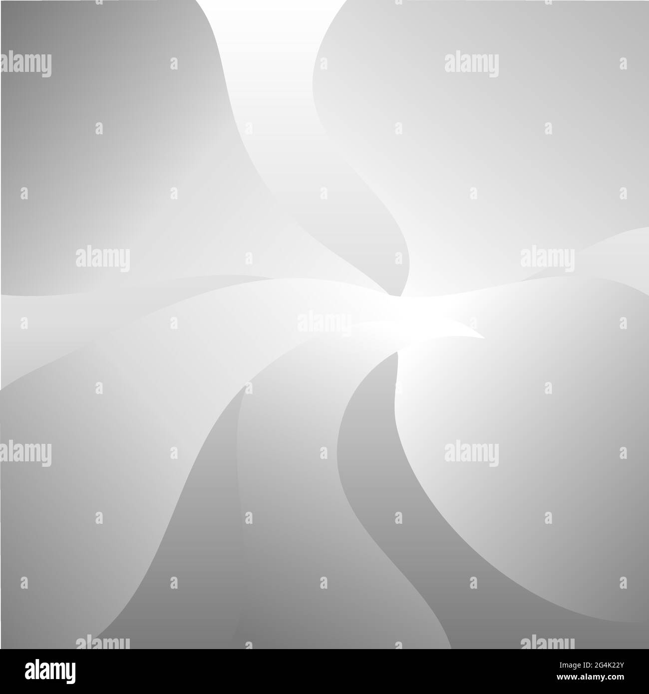 Sfondo astratto dell'estate in bianco e nero, curva, gradazione 069 Illustrazione Vettoriale